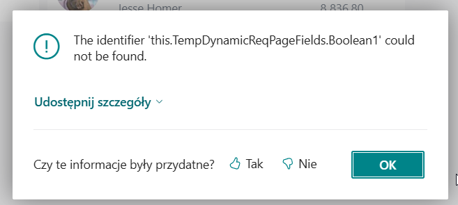 Using field from page table - second image